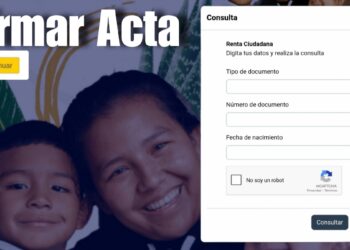 Firmar Acta Renta Ciudadana 2025