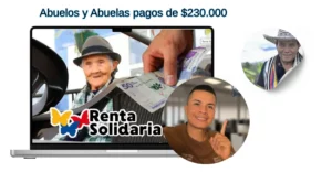 Abuelos y Abuelas pagos de $230.000