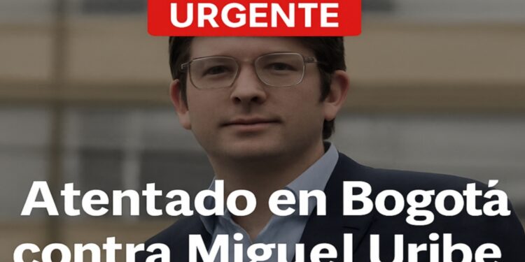 Atentado en Bogota a Miguel Uribe