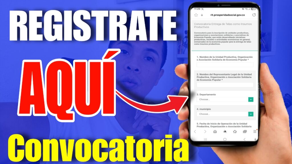Registrate Convocatoria Prosperidad Social Fabian
