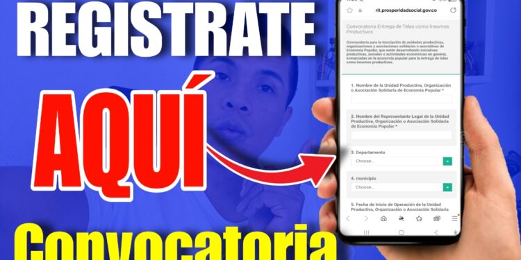 Registrate Convocatoria Prosperidad Social Fabian