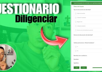 Cuestionario diligenciar si eras de Colombia Sin Hambre 2025