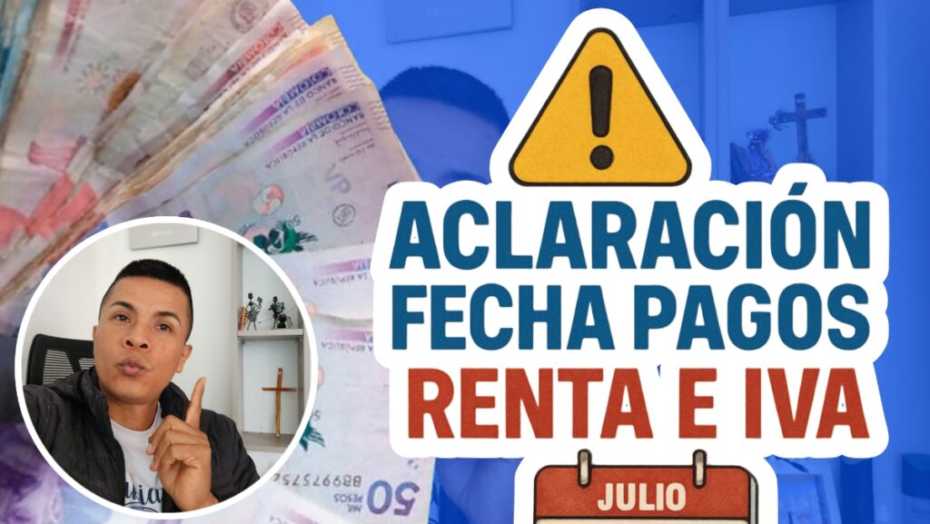 Aclaración fecha de pagos Renta Ciudadana u Devolucion IVA