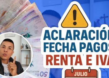 Aclaración fecha de pagos Renta Ciudadana u Devolucion IVA