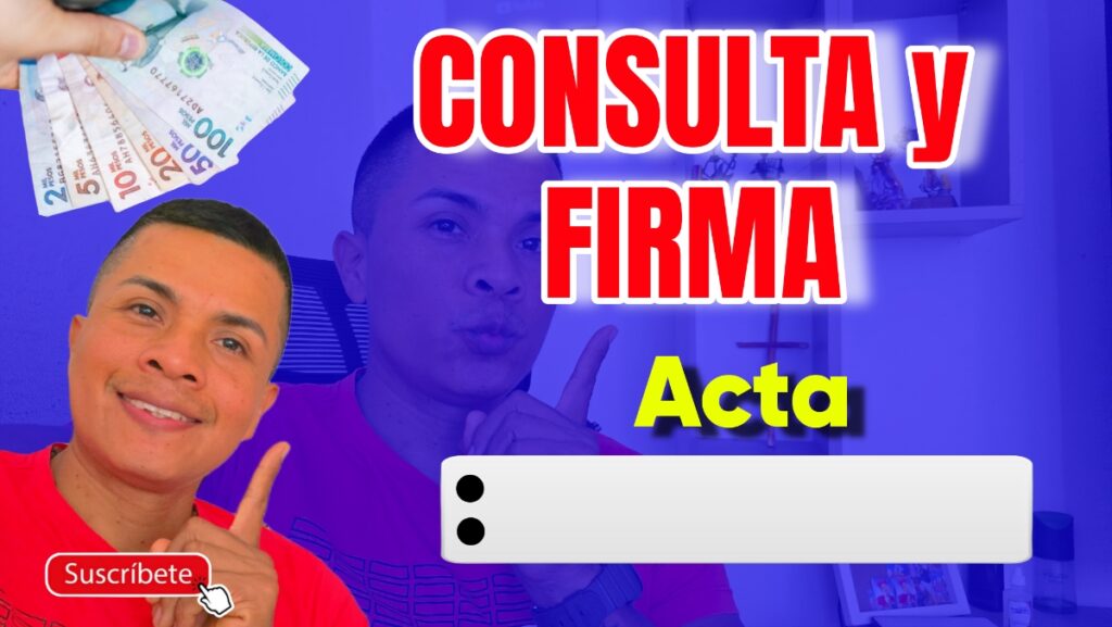 Firma Acta Renta Ciudadana 2025