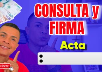 Firma Acta Renta Ciudadana 2025