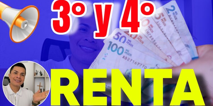 Pago 3 y 4 Renta Ciudadana 2025