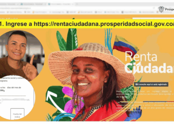 renta ciudadana firmar acta 2025