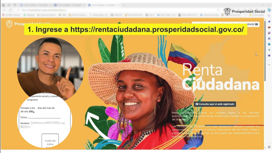 ✍️ ¿Cómo firmar el acta de compromiso de Renta Ciudadana antes del 27 de julio? [Guía completa 2025]