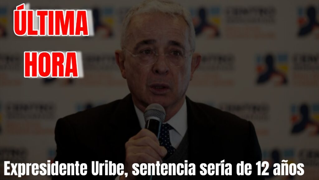 Uribe condenado 12 años