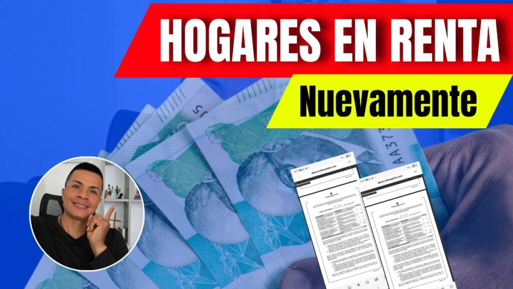 Hogares en Renta Ciudadana Nuevamente Pagos 2025