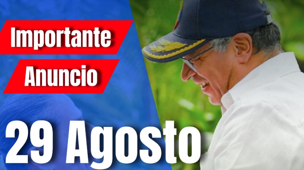 Presidente Gustavo Petro Importante anuncio